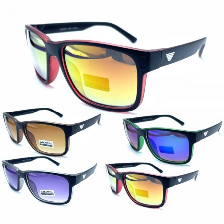 AM Sports Fashion Sunglasses 3 Style Assorted AM628/29/30