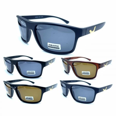 AM Polarized Fashion Sunglasses 2 Style Assorted AMP625/626