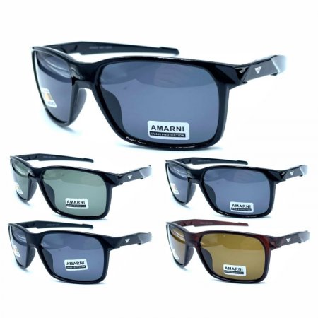 AM Polarized Fashion Sunglasses 2 Style Assorted AMP625/626