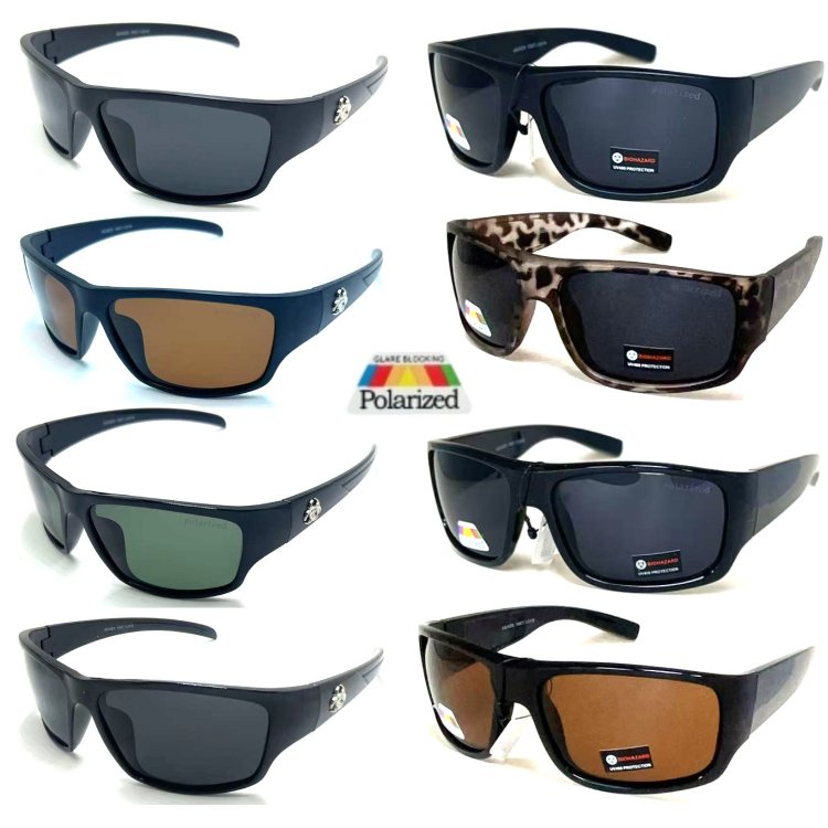 Biohazard Polarized Sunglasses, 2 Styles Mixed BIP003/5