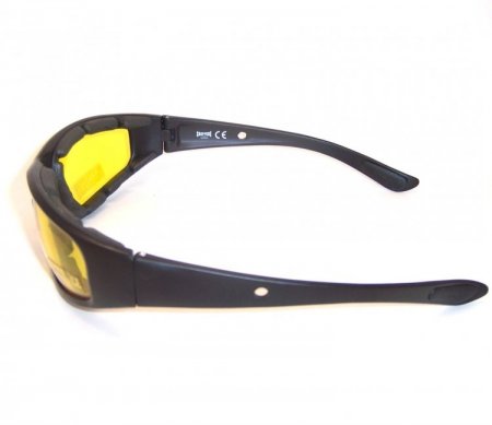 Choppers Night Drive Yellow Lens Goggle Glasses (Anti-Fog Coated) 91747-YL