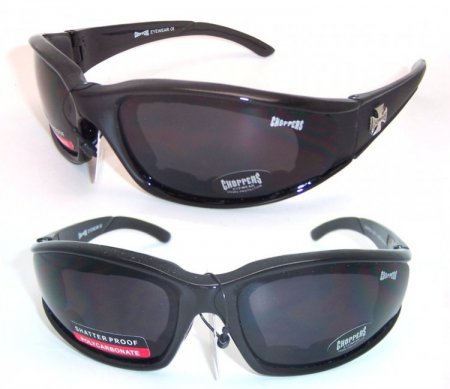 Choppers Goggles Foam Padded Sunglasses (Polycarbonate Lens) CHOP128