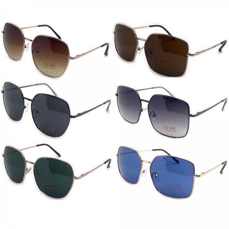 Classics Fashion Metal Sunglasses 2 Styles FM2160/61