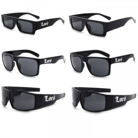 Locs Sunglasses 3 Style Mixed LOC568/9/0
