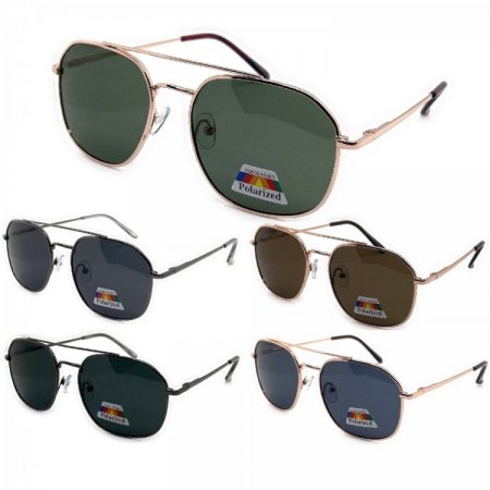 Classic Fashion Metal Polarized Sunglasses 2 Style Mixed PM6107/08