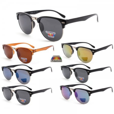 Classic Polarized Clubmaster Sunglasses 2 Style Mixed PM6119/0