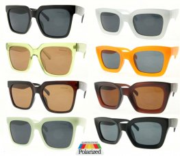 The Paris Collection Fashion Plastic Polarized Sunglasse 2 Styles Mixed PPF5353/5354  The Paris Collection Fashion Plastic Polarized Sunglasse 2 Styles Mixed PPF5353/5354