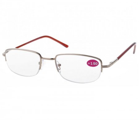 Half Rimless Metal Reading Glasses R9080