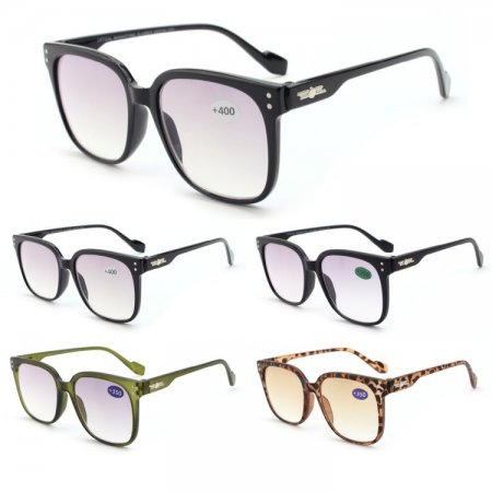 Reading Glasses Plastic Frame Tinted Lanse R9304-07T