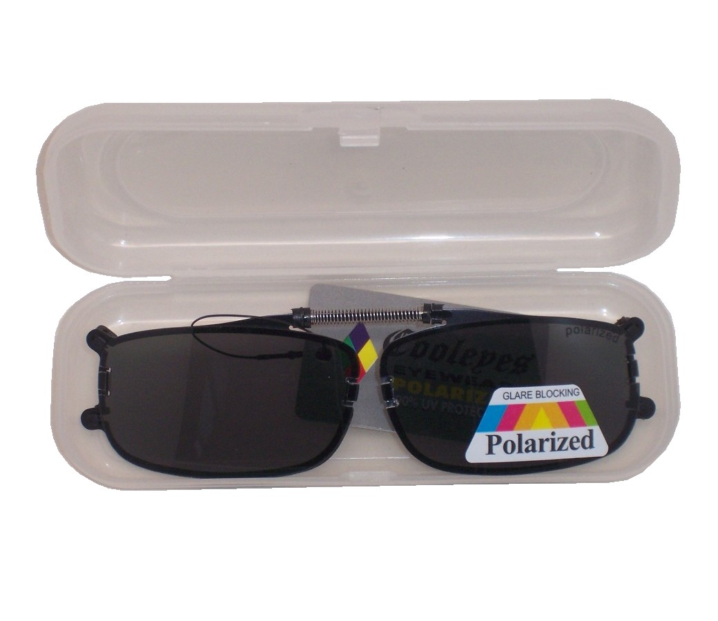 Clip on Polarized Sunglasses with Case PM6083